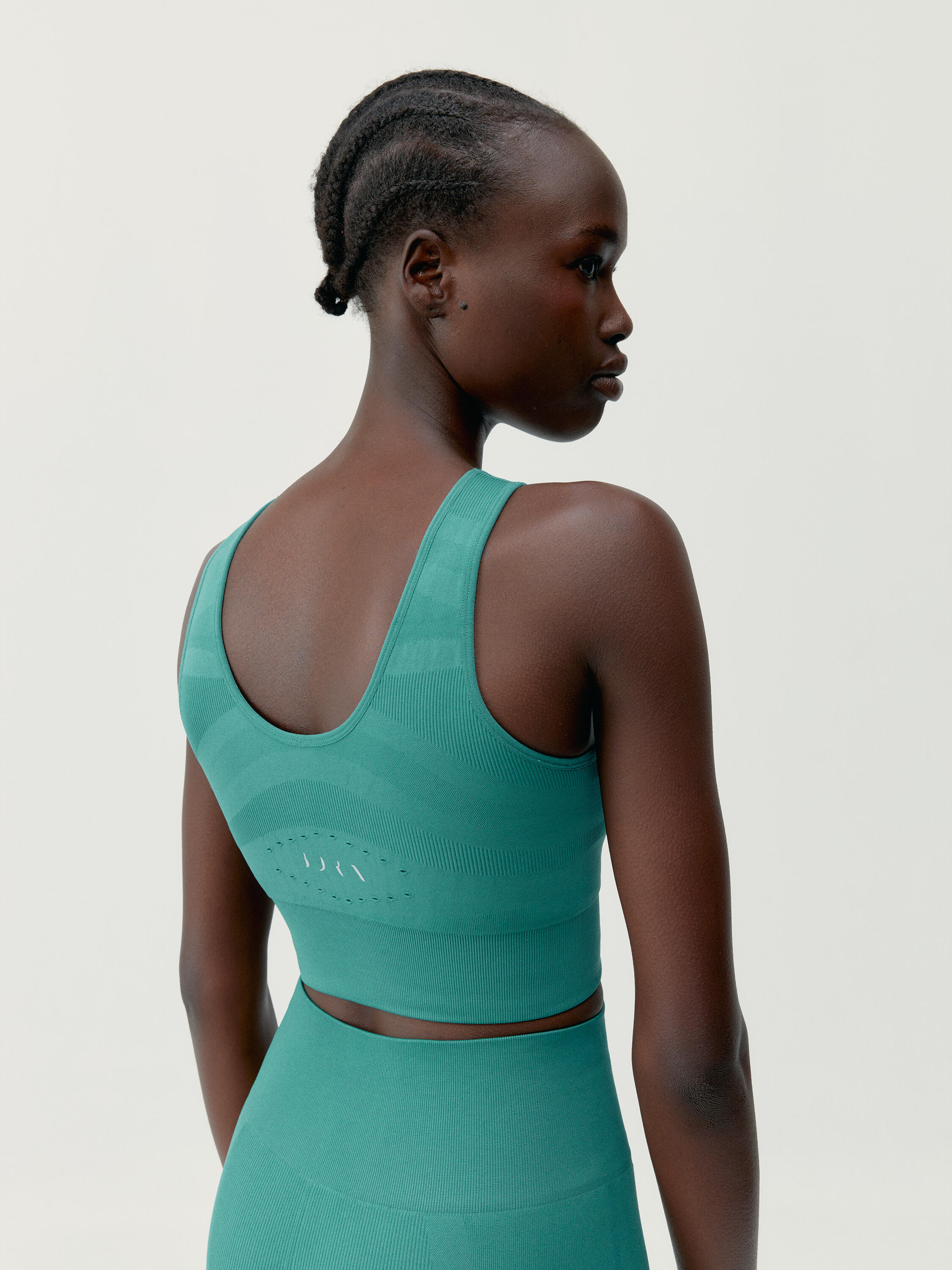 Top sportivo da donna Alana Sostegno Alto Seamless 2/6