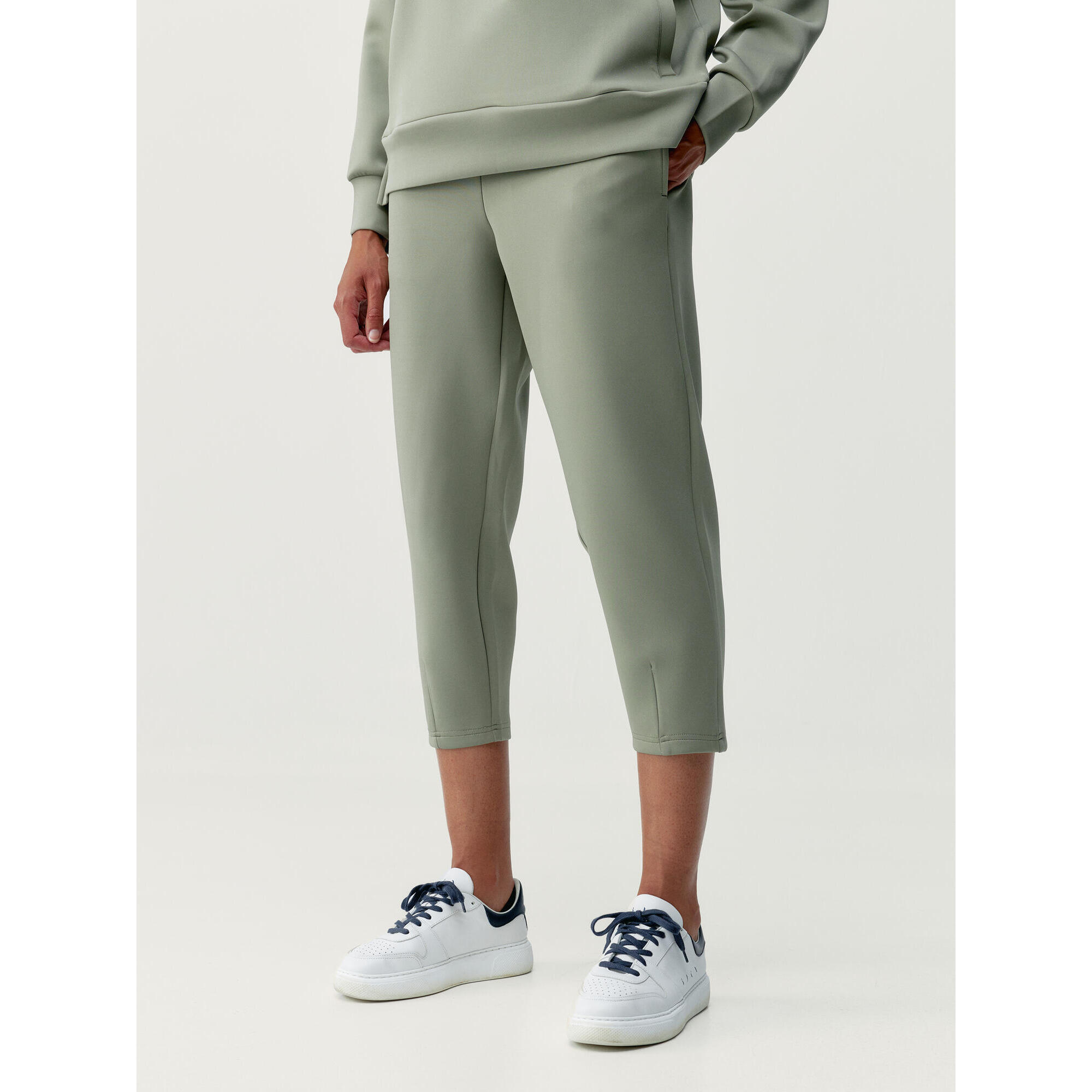 Born Living Yoga - Pantalon De Sport Femme Isolde Born Living Yoga - Pantalons - Gris|vert - S - Decathlon