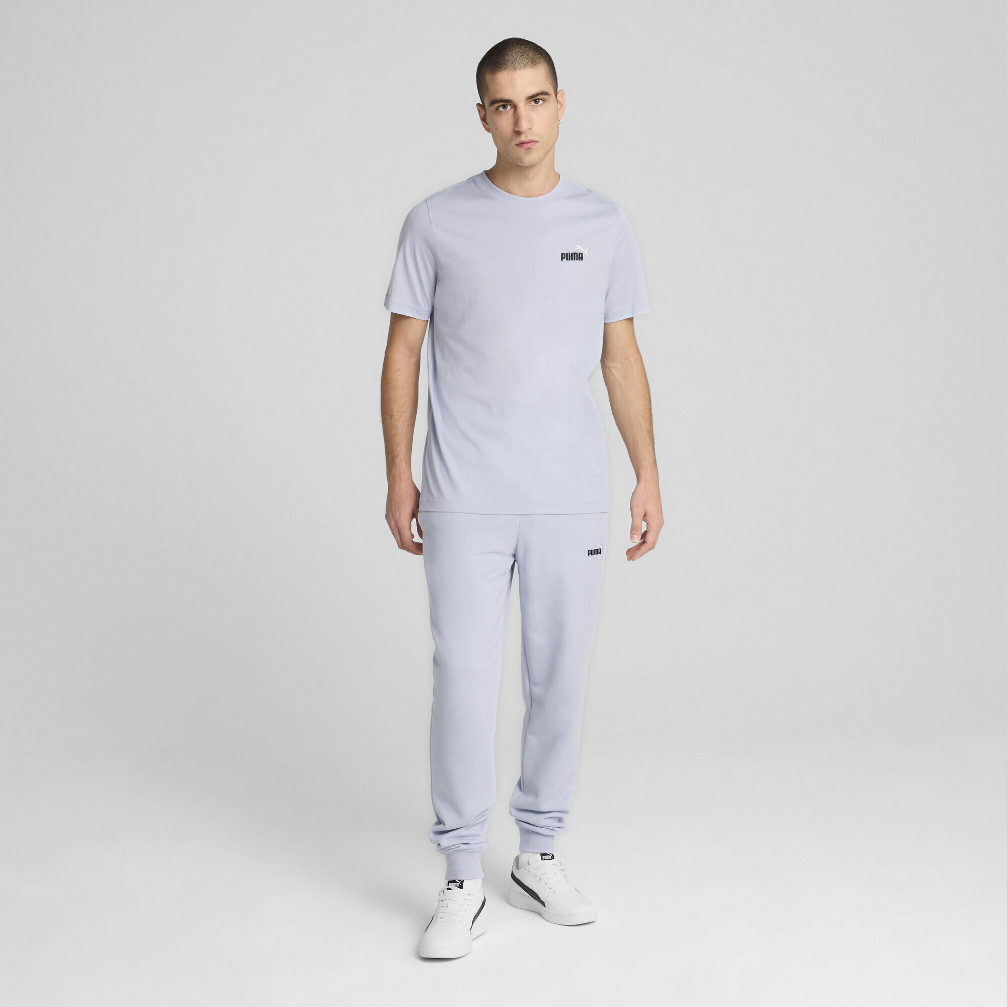 Pantalon de survêtement à logo N° 2 bicolore Essentials Homme PUMA 4/7
