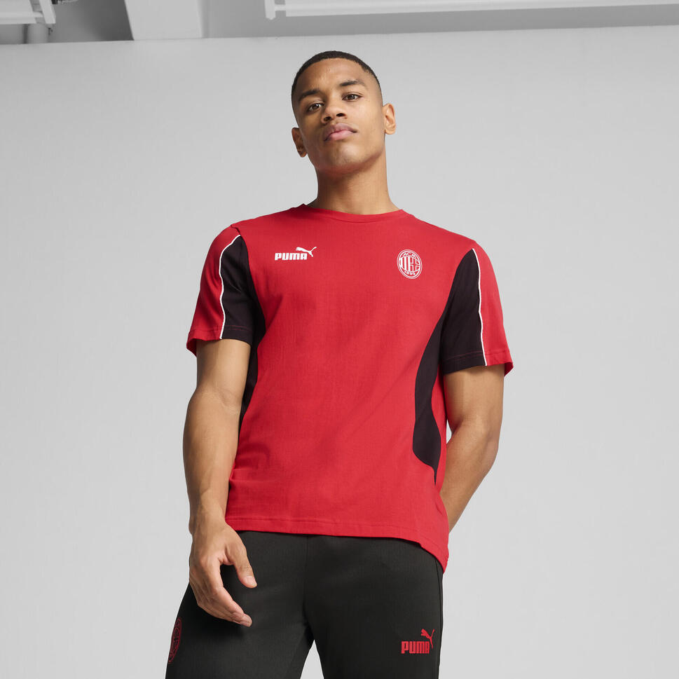 Męska koszulka AC Milan ftblARCHIVE PUMA For All Time Red Black