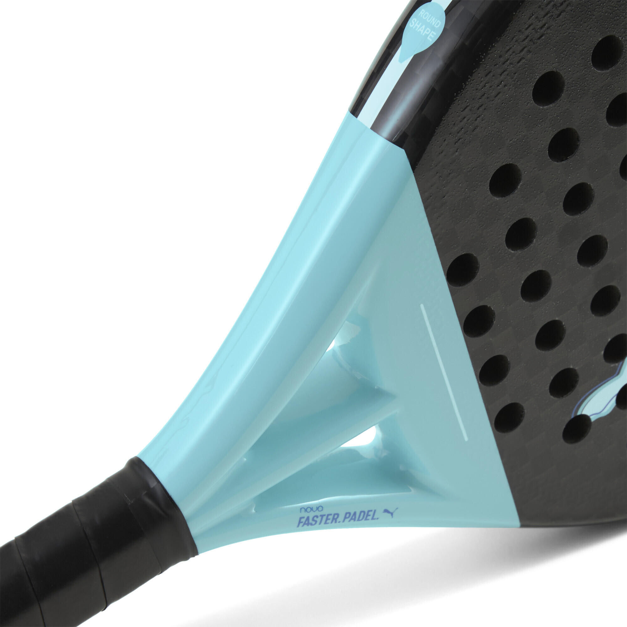 Pala de pádel NOVA PADEL ELITE CTR PUMA Black Safe Lake White Vivid Blue 4/5