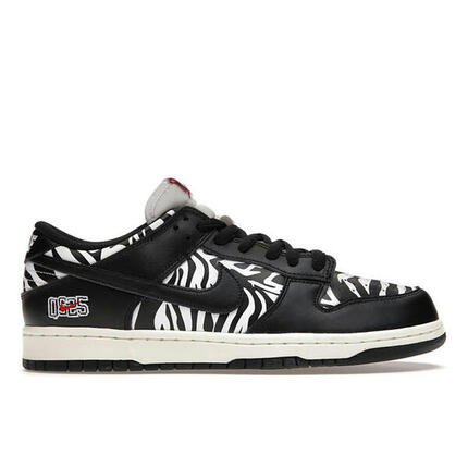Nike SB Dunk Low Quartersnacks Zebra