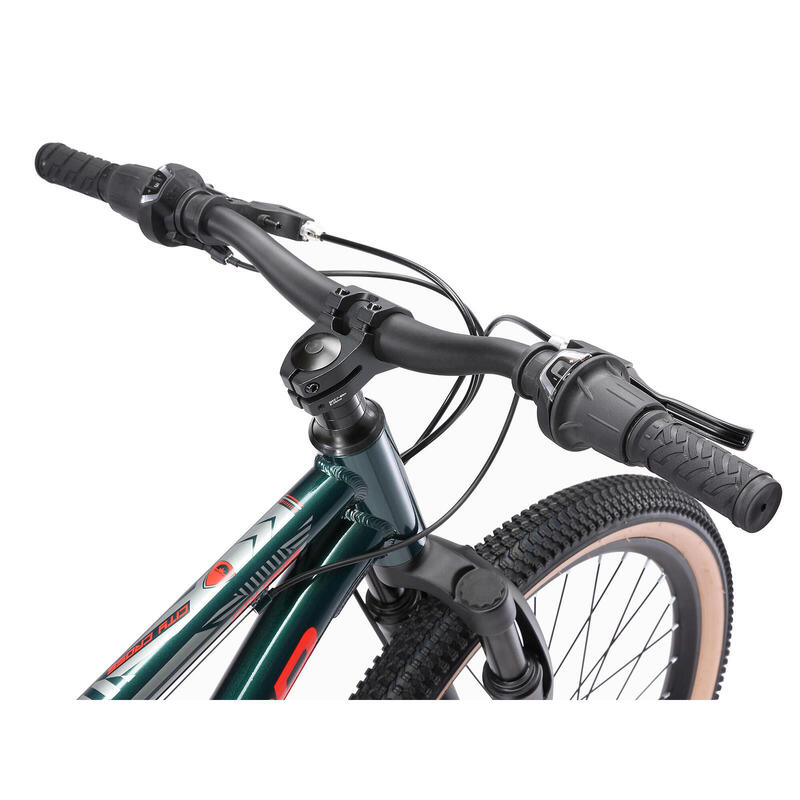 VTT 24" aluminium, vélo enfant 9 ans, semi-rigide, 21 vitesses, frein à disque