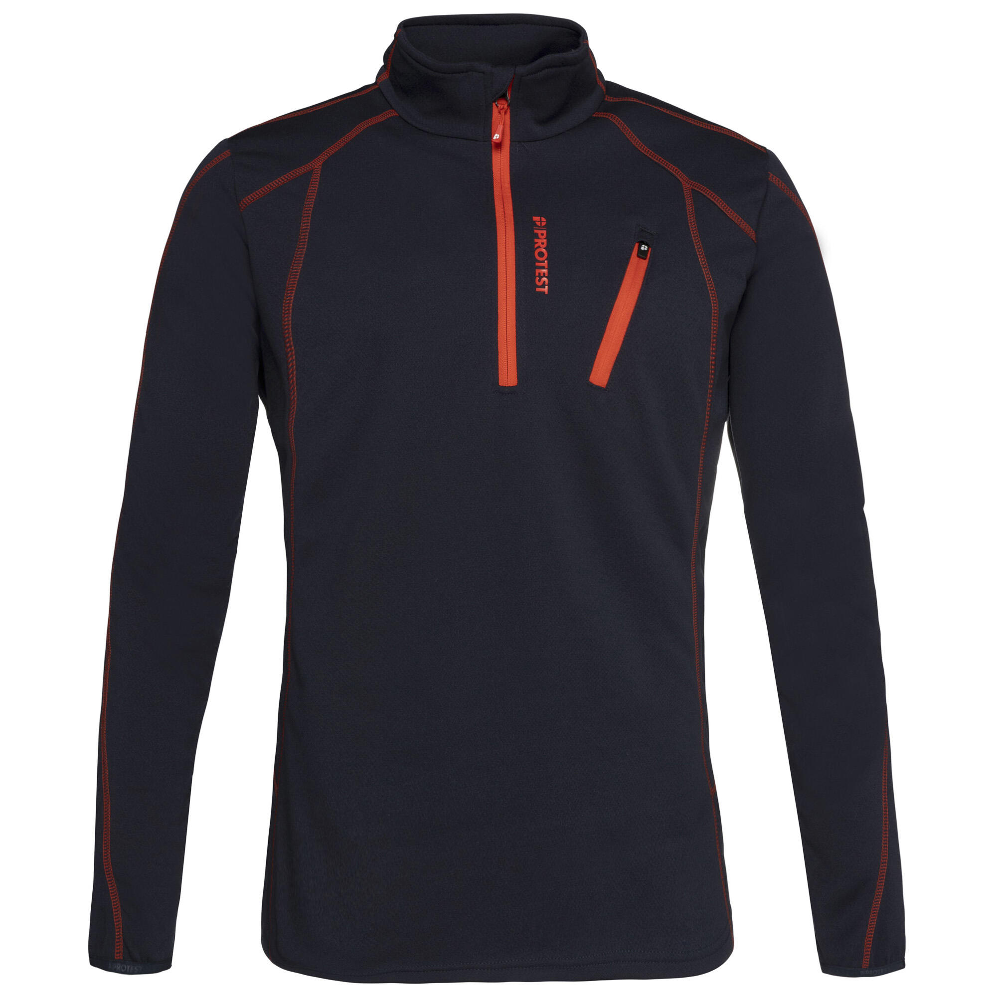 Koszulka męska Protest HUMANS 1/4 zip top 5/7