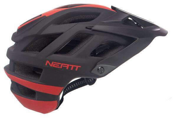 Capacete neatt basalte expert preto/vermelho
