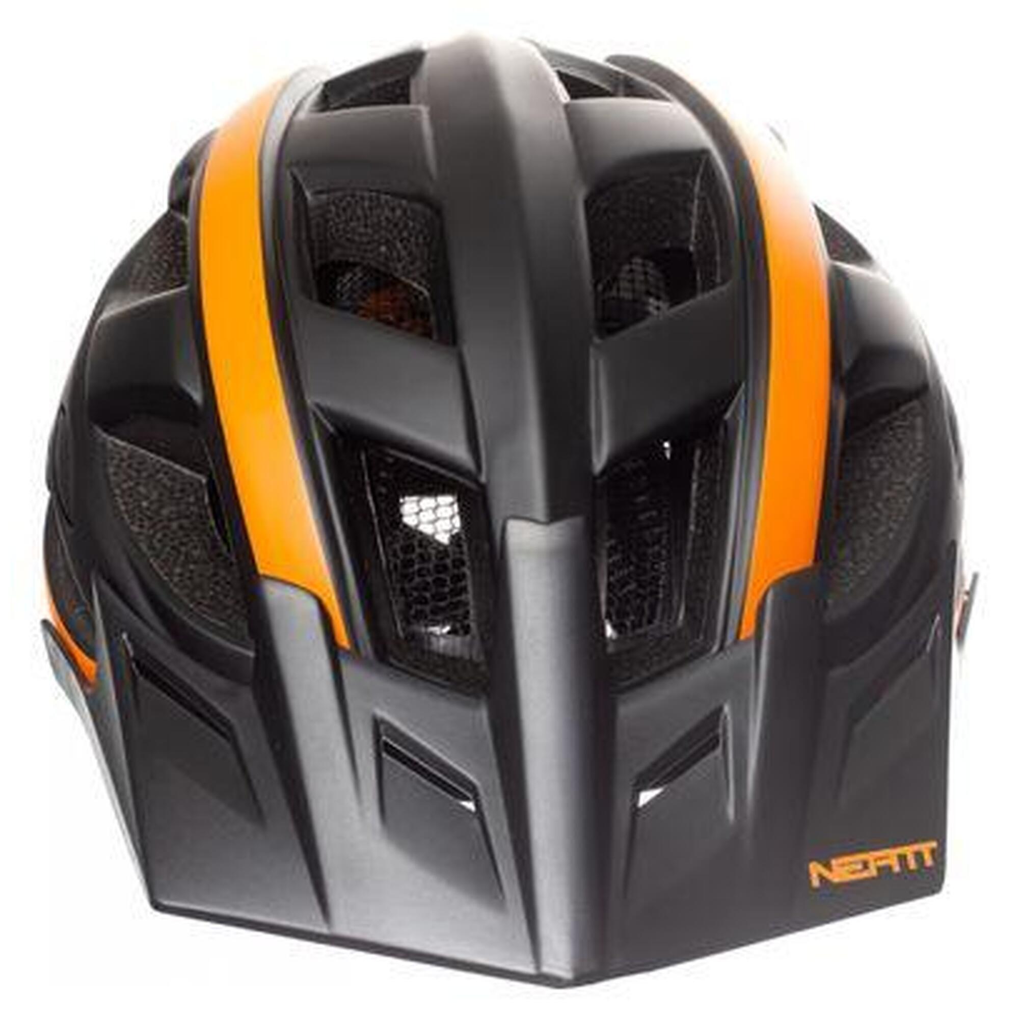 Casque VTT Neatt Basalte Race Noir Orange