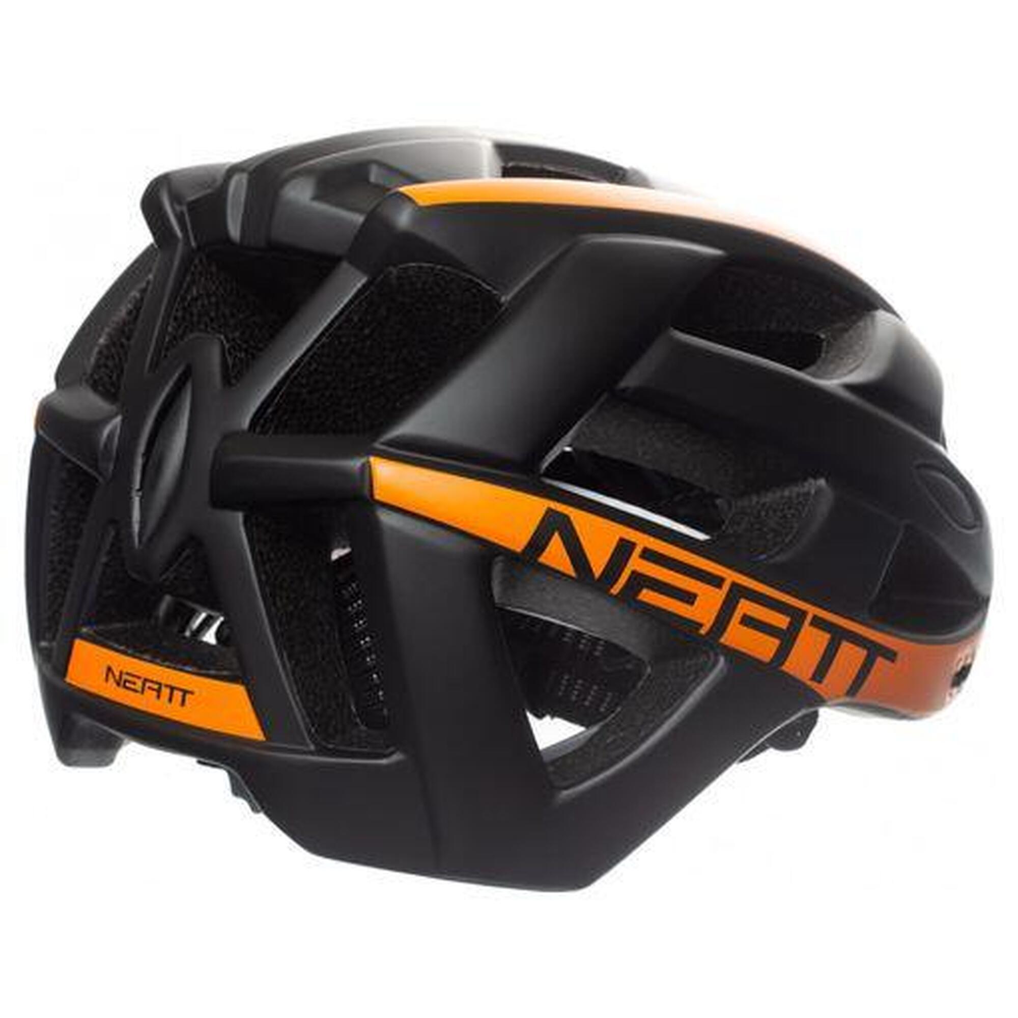 Casque VTT Neatt Basalte Race Noir Orange