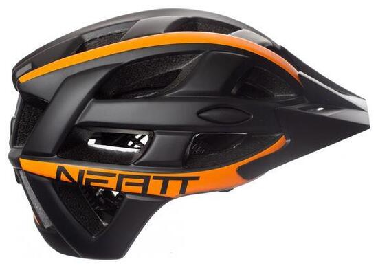 Casque VTT Neatt Basalte Race Noir Orange