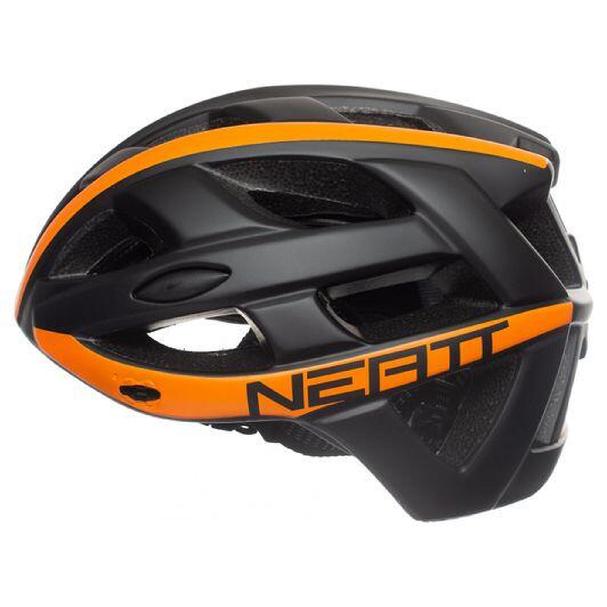 Casque VTT Neatt Basalte Race Noir Orange