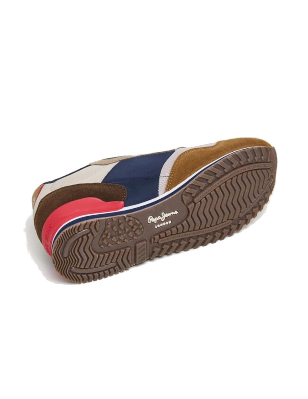 Sneakers uomo Pepe jeans London life Multicolore 5/5