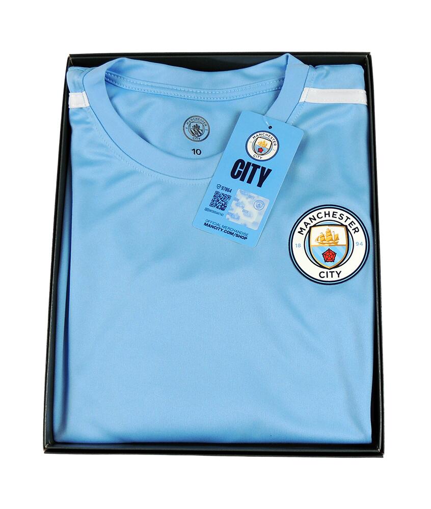 Camiseta Haaland Niños Manchester City 1ª Equipación Réplica Oficial 6/6