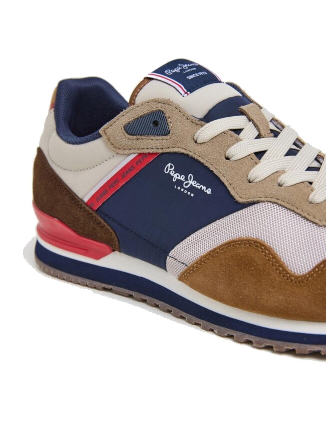 Sneakers uomo Pepe jeans London life Multicolore 4/5