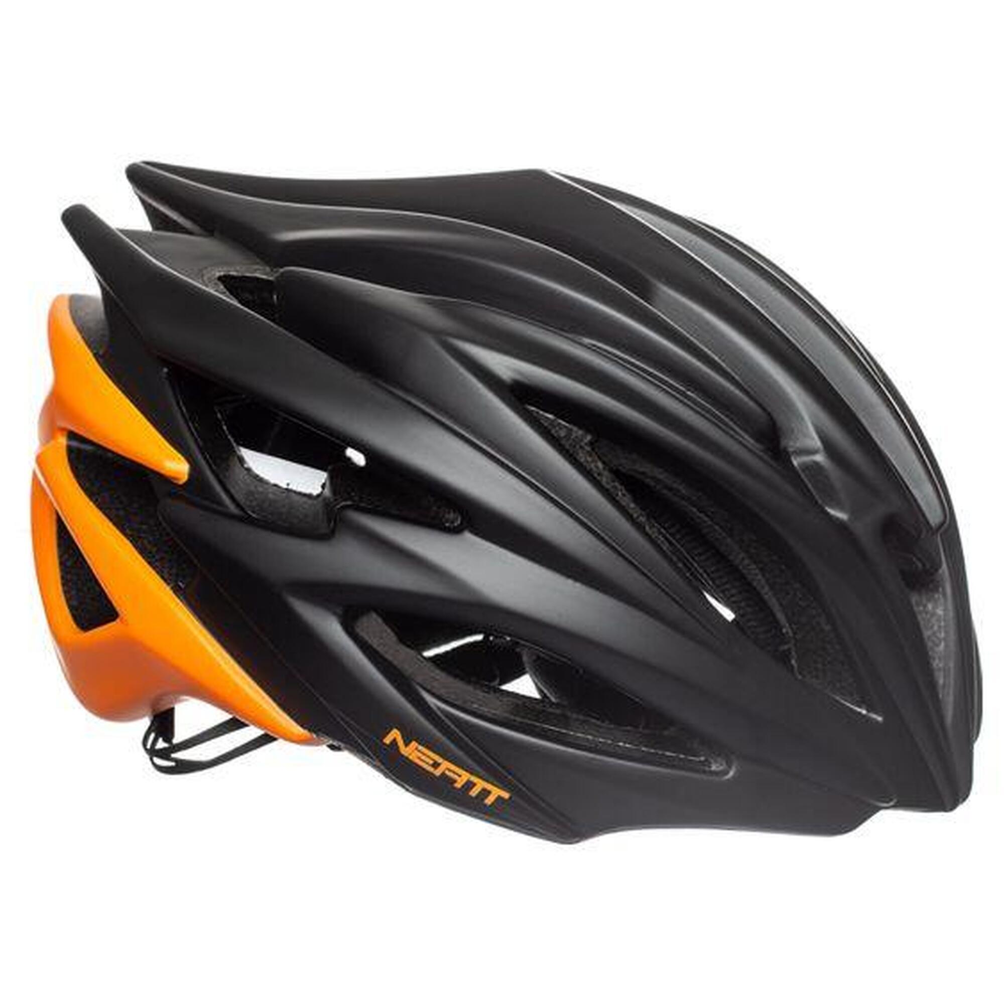 Casque Neatt Asphalte Race Noir Orange