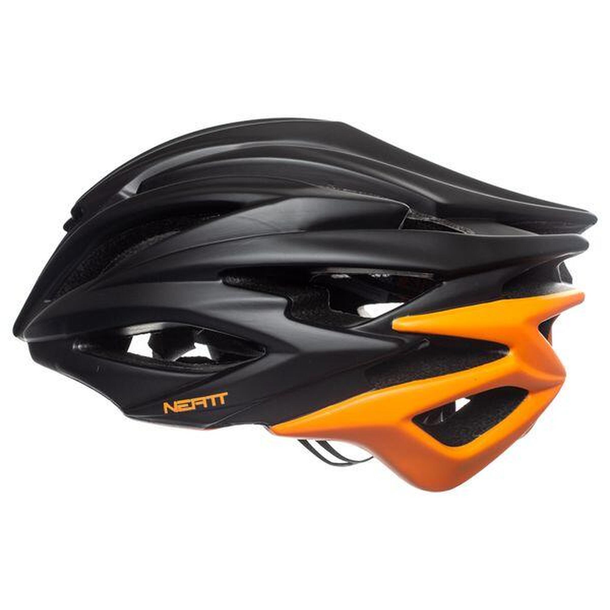 Casque Neatt Asphalte Race Noir Orange
