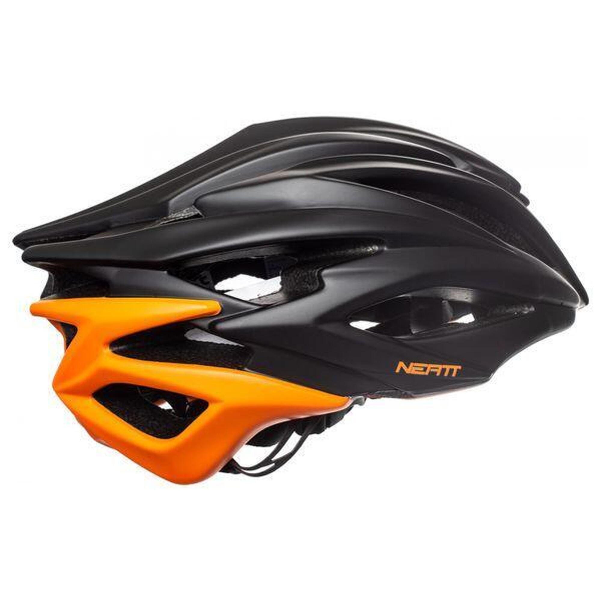 Casque Neatt Asphalte Race Noir Orange