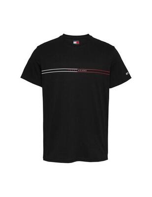 T-shirt da uomo Tommy Hilfiger Entry graphic nero