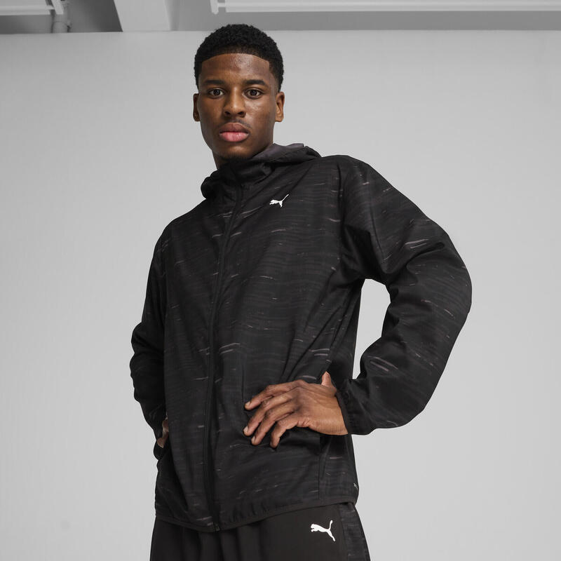 Geacă Vatelină Alergare Bărbați TAD Essentials AOP PUMA Black