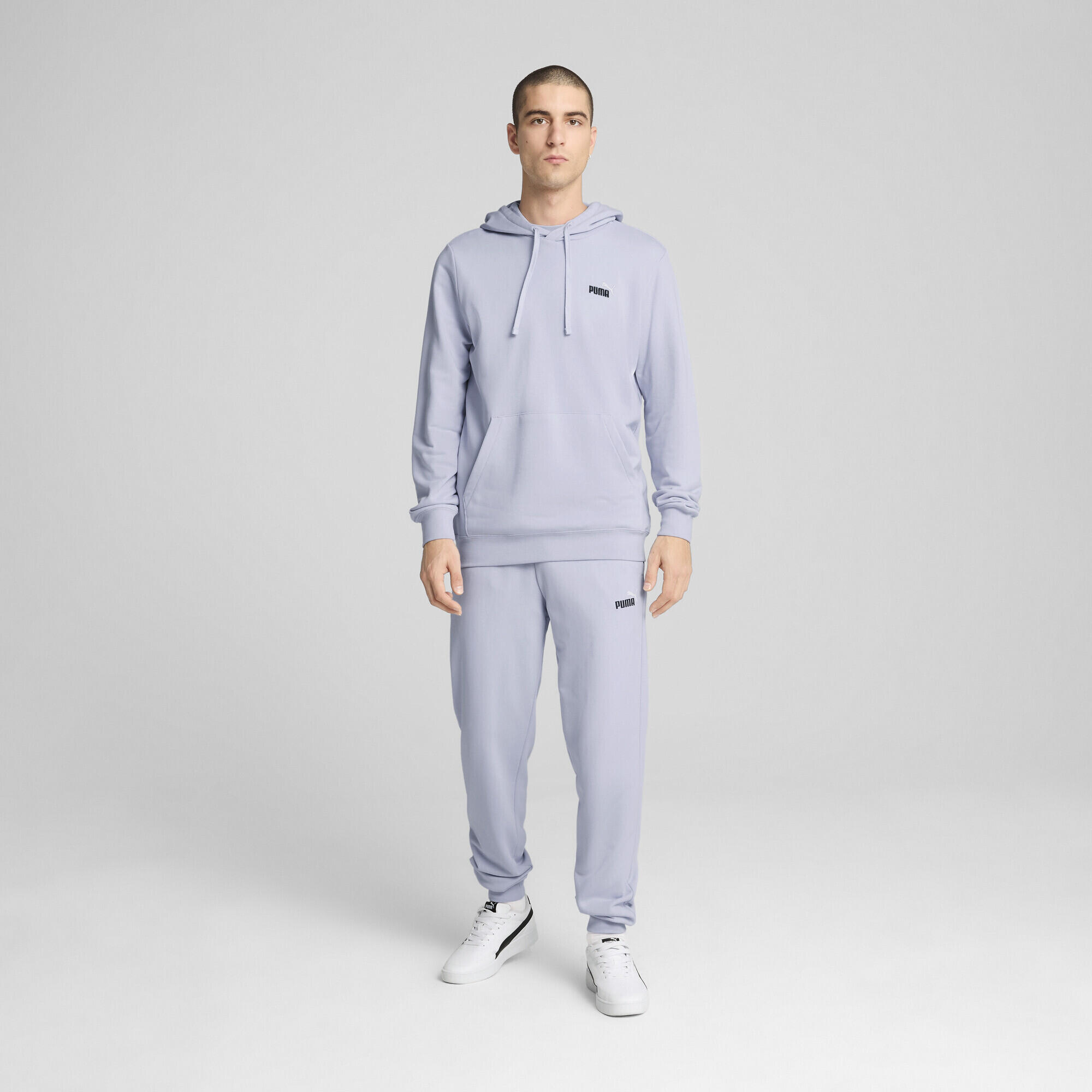 Hoodie à logo N° 1 bicolore Essentials Homme PUMA Cool Weather Blue 5/7