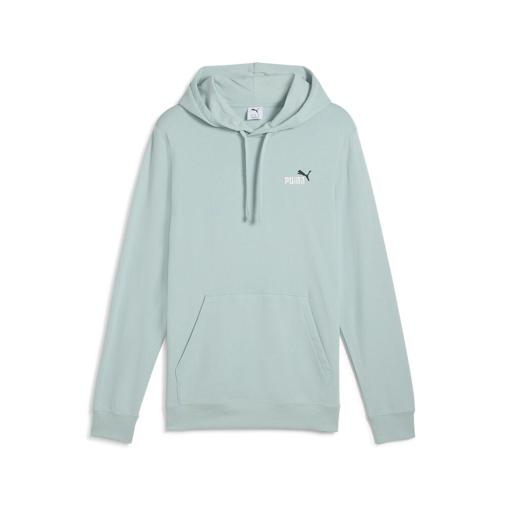 Mens Ess 2 Color Small No 1 Hoodie (Green)