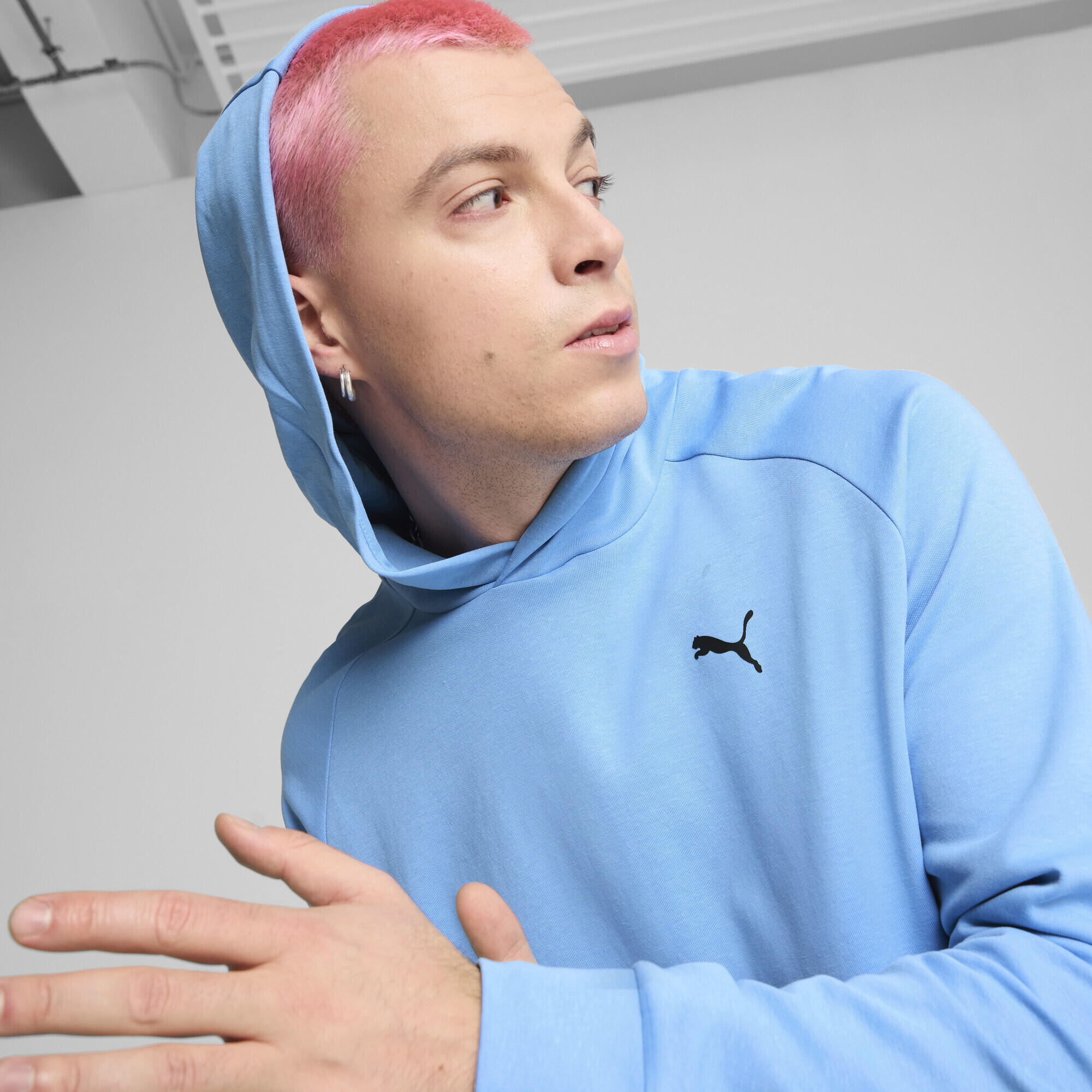 PUMATECH hoodie voor heren PUMA Team Light Blue 3/7