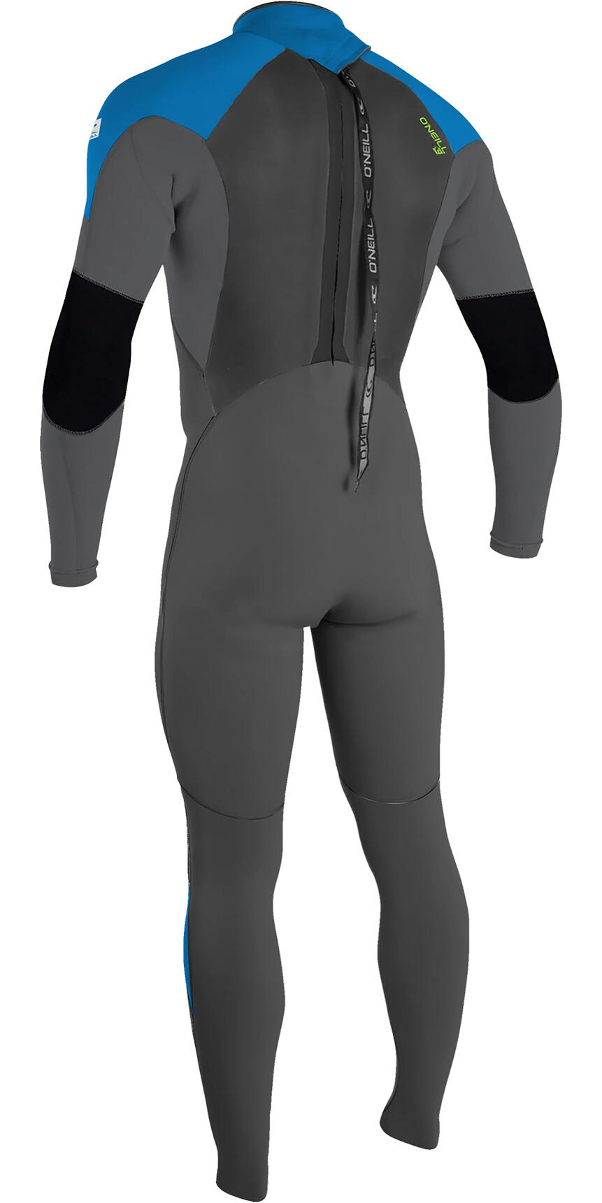 2024 O'Neill Youth Epic 5/4mm Back Zip Combinaison Néoprène - Black / Graphite 2/2