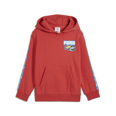 Felpa con cappuccio PUMA x HOT WHEELS™ per bambini PUMA Red Fire