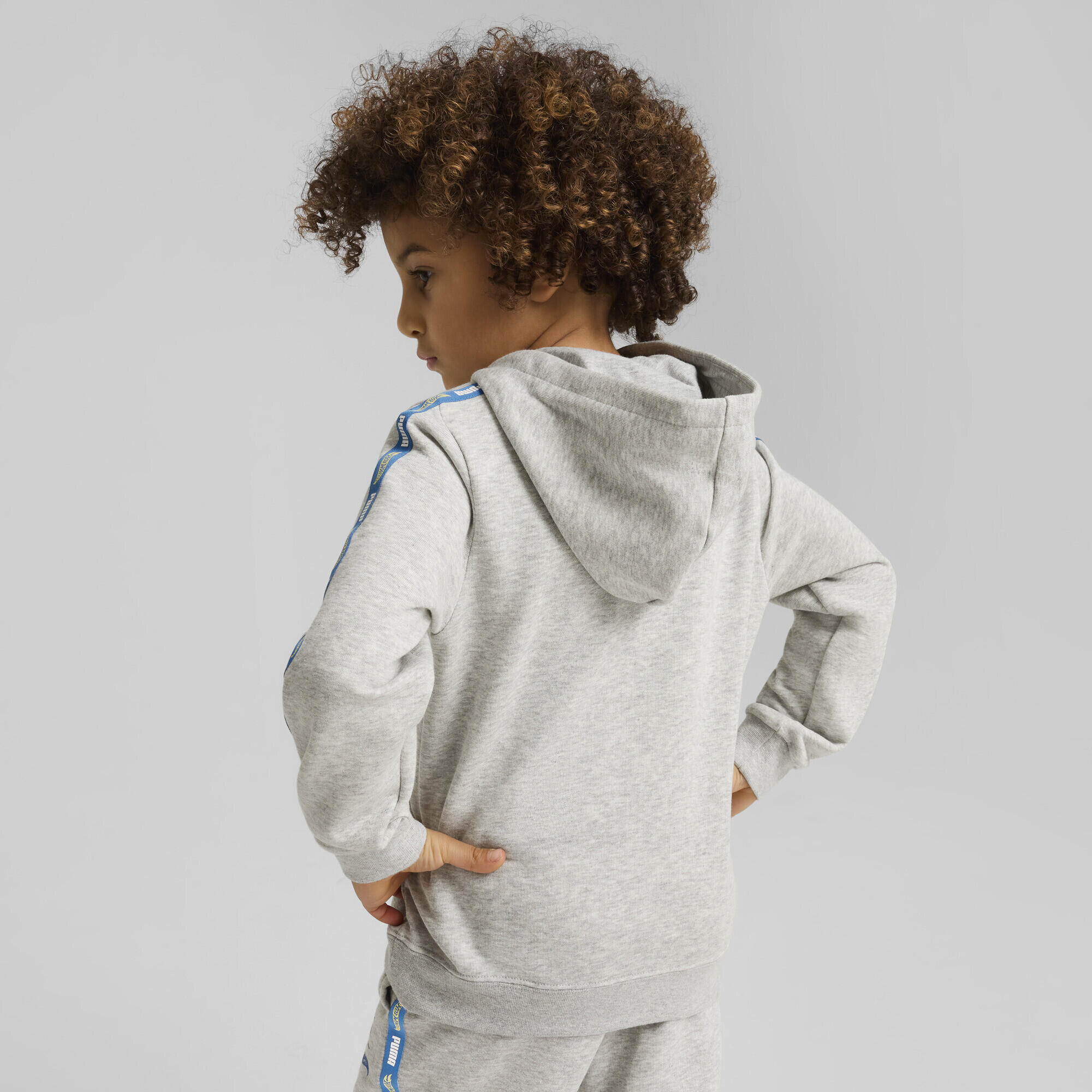 Hoodie PUMA x HOT WHEELS™ Enfant PUMA Light Gray Heather 3/7