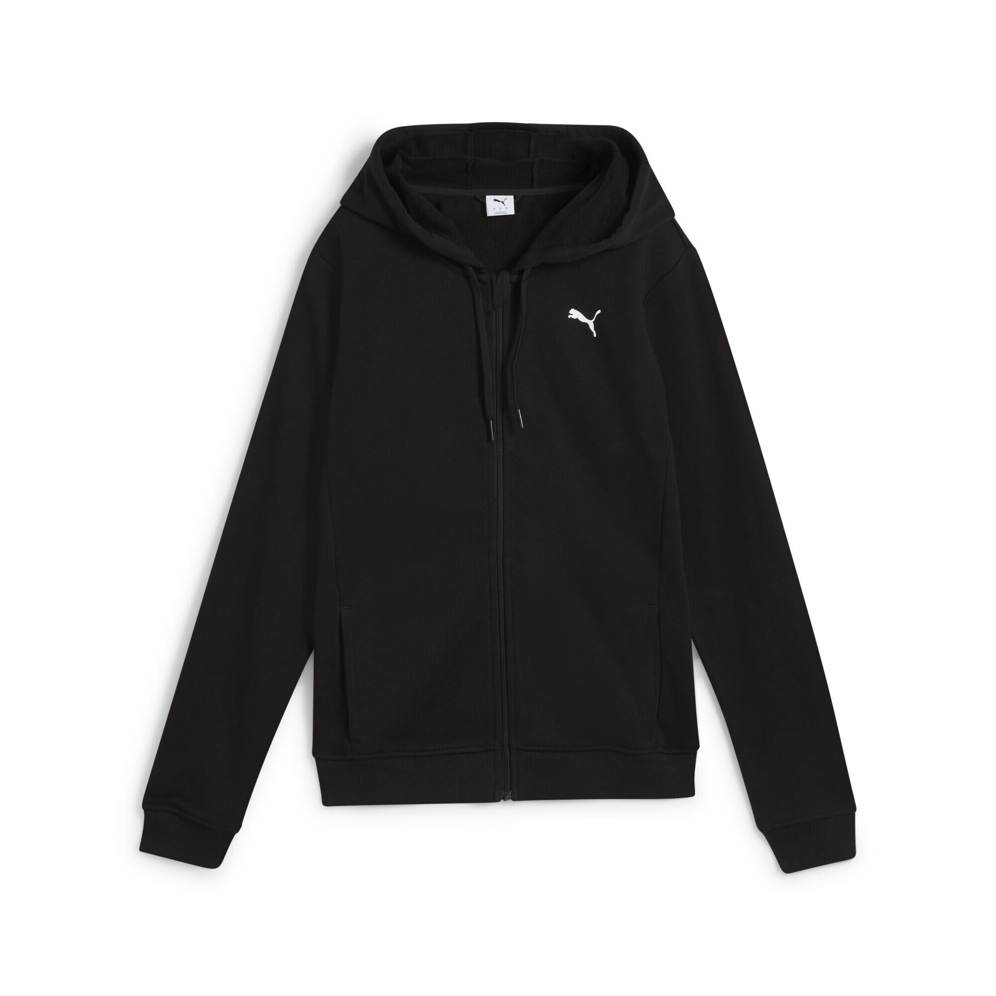 PUMA Manga Para Aumentar Transpiração Mulher Corrida TAD Essentials PUMA Black