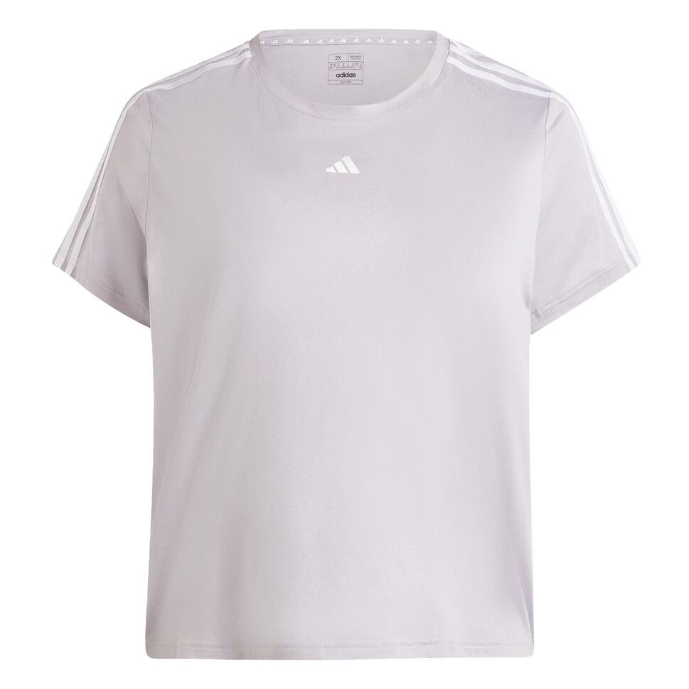 AEROREADY Train Essentials 3-Stripes Tee (Plus Size)