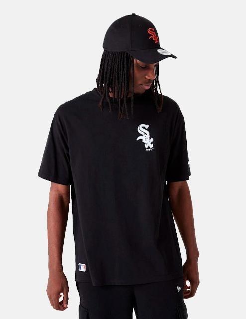 NEW ERA Camiseta para Hombre New era Mlb essentls lc os chiwhi  Negro