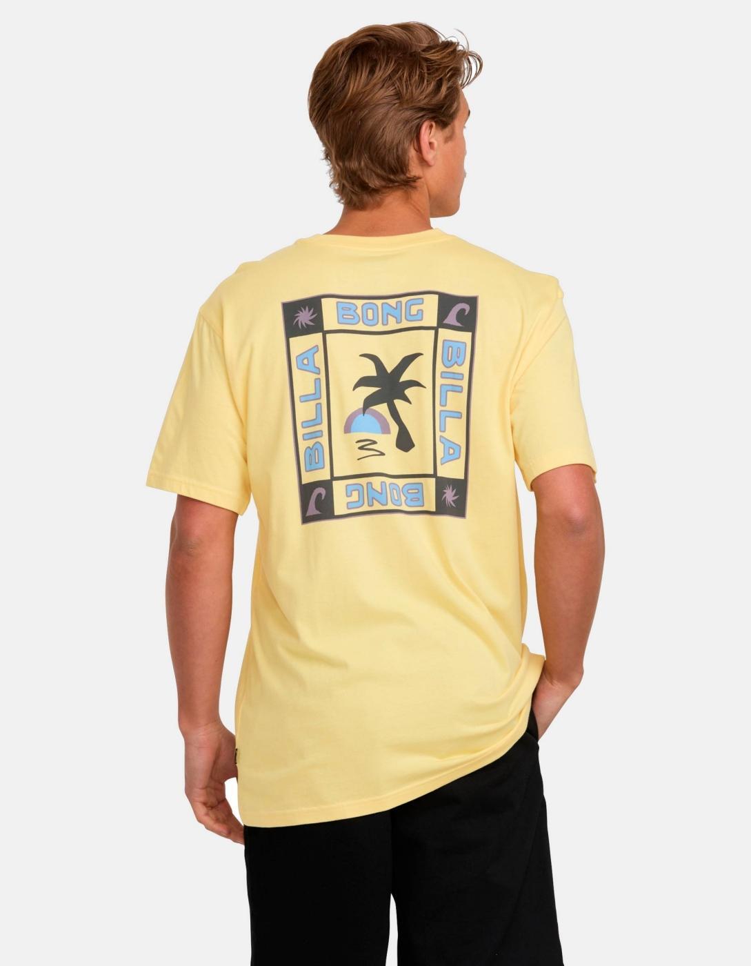Camiseta para Hombre Billabong  window  Amarillo 2/4
