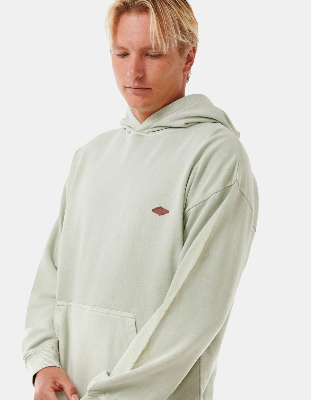Sudaderas jerseys polares para Hombre Rip curl Original surfers Verde 2/4