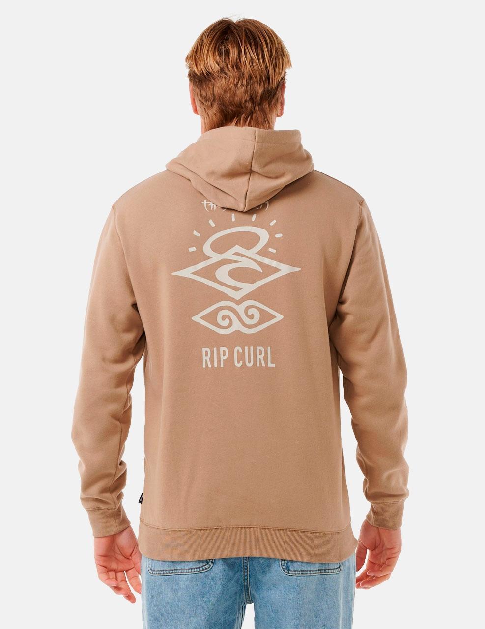 Sudaderas jerseys polares para Hombre Rip curl  search icon Marrón 2/5
