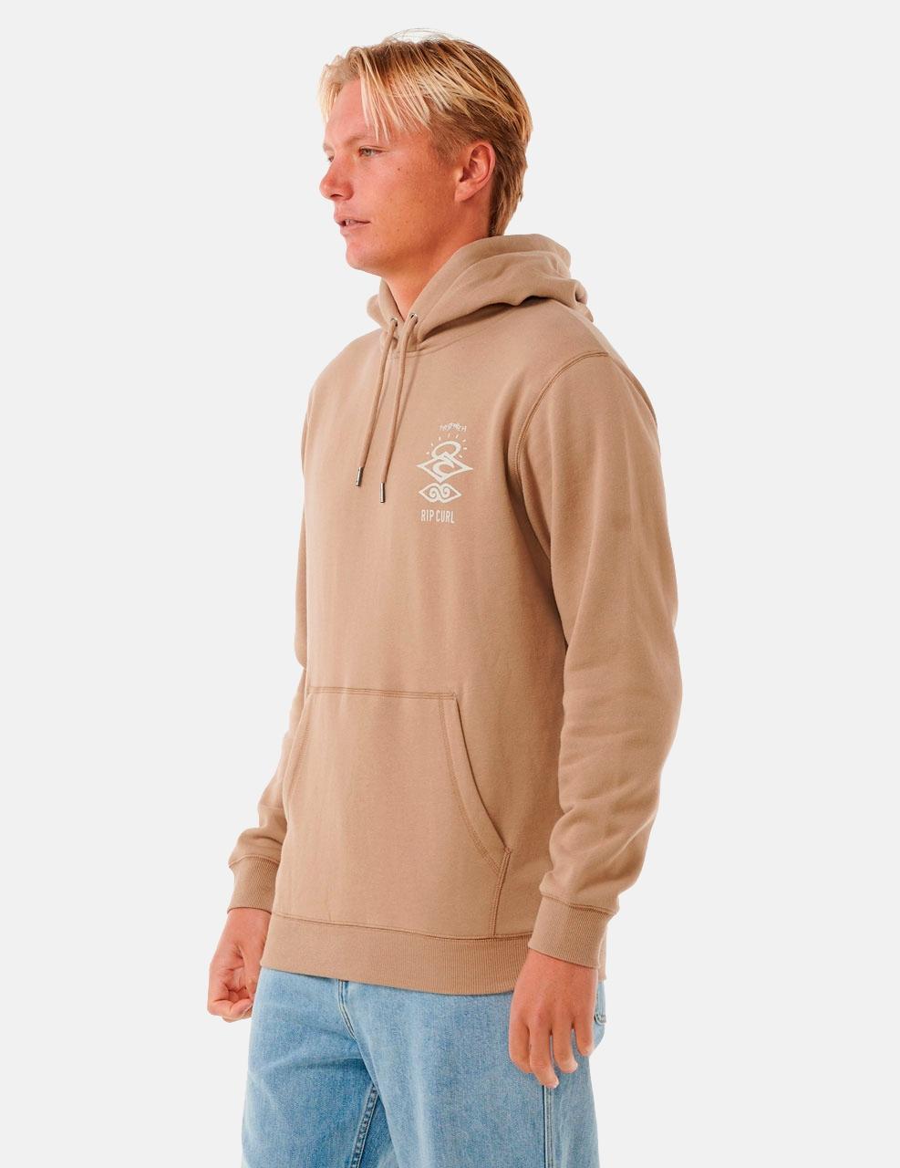 Sudaderas jerseys polares para Hombre Rip curl  search icon Marrón 3/5