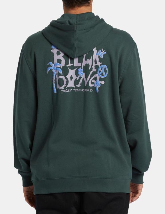 Sudaderas jerseys polares para Hombre Billabong Short sands Verde 3/7