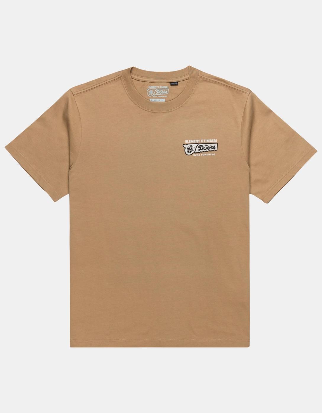 Camiseta para Hombre Element Timber icon Marrón 6/7