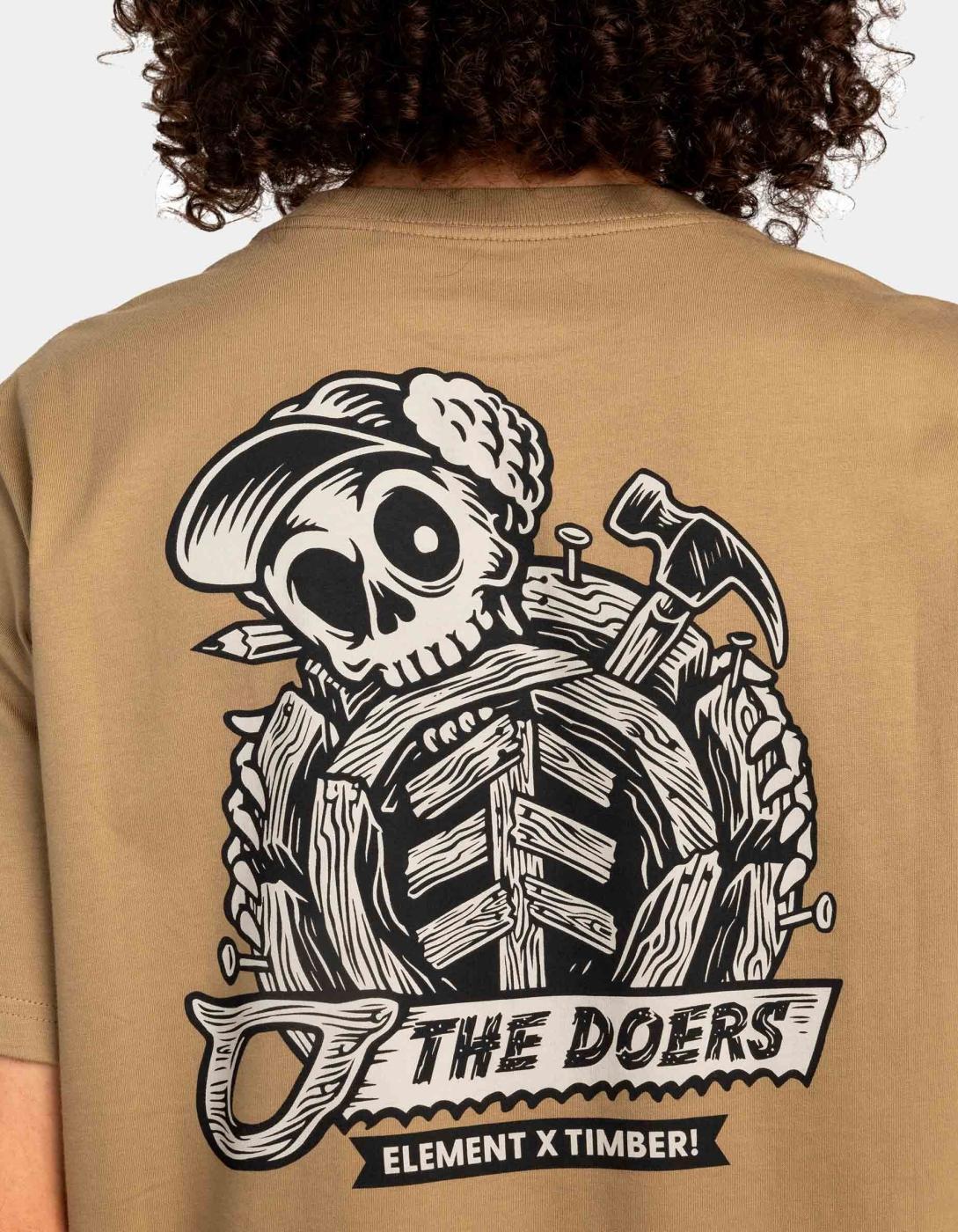 Camiseta para Hombre Element Timber icon Marrón 4/7