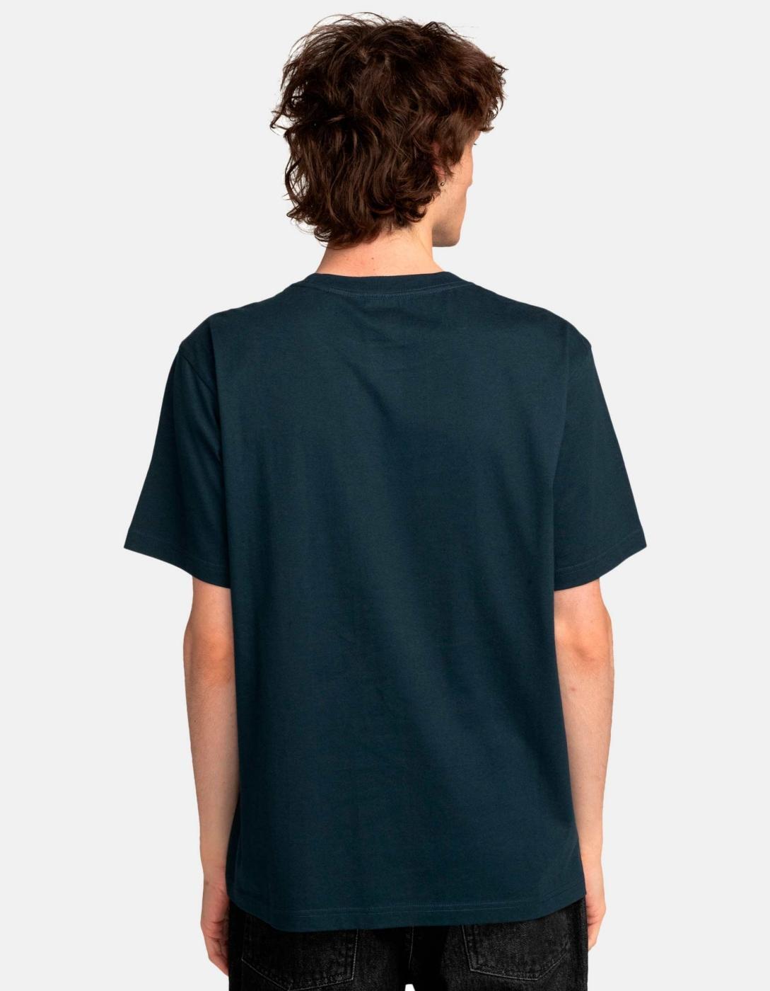 T-shirt pour homme Element crail marin. 3/7
