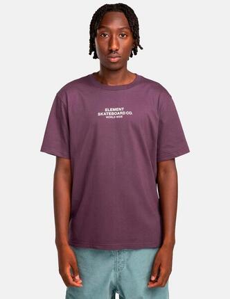 Camiseta para Hombre Element skateboard co Morado