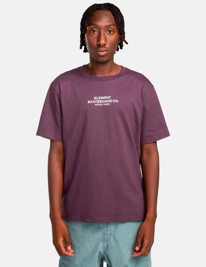 Camiseta para Hombre Element skateboard co Morado
