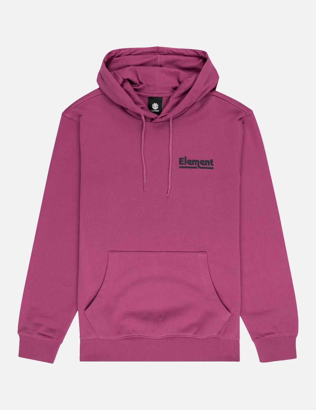 Sudaderas jerseys polares para Hombre Element Sunup Morado 3/4