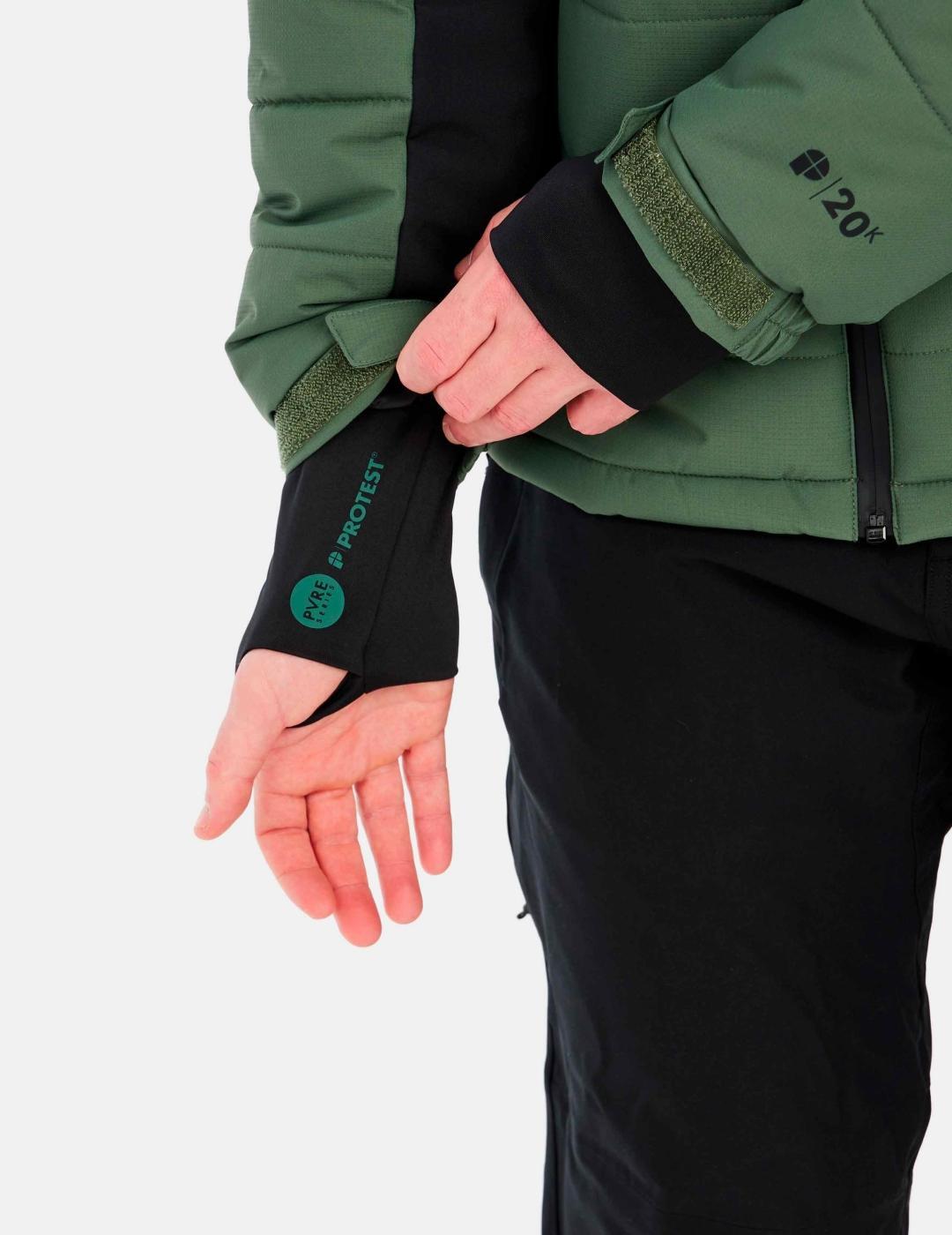 Chaqueta acolchada para Hombre Protest Prtmount Verde 7/7