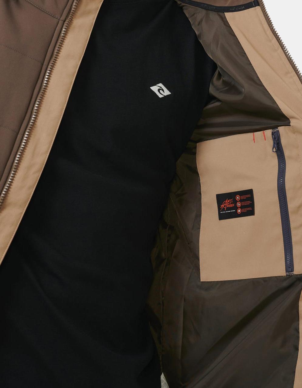 Chaqueta para Hombre Rip curl Anti series ridge Beige 4/6