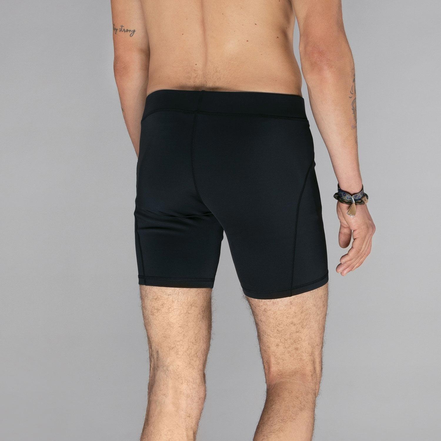 Hot Yoga Pants Männer, schwarz M 4/6