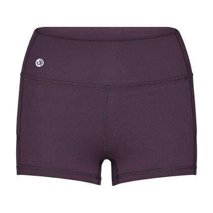 Short de sport, legging de yoga court, violet foncé, M/L
