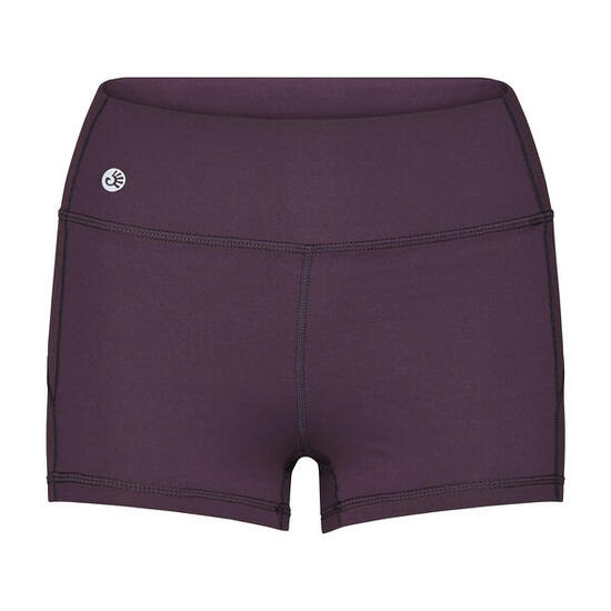 Gym Shortie, Short Yoga Tights, dark purple M/L