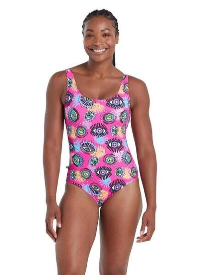 Costume da bagno termico foderato con schiena scoperta Zoggs - Taglia 32