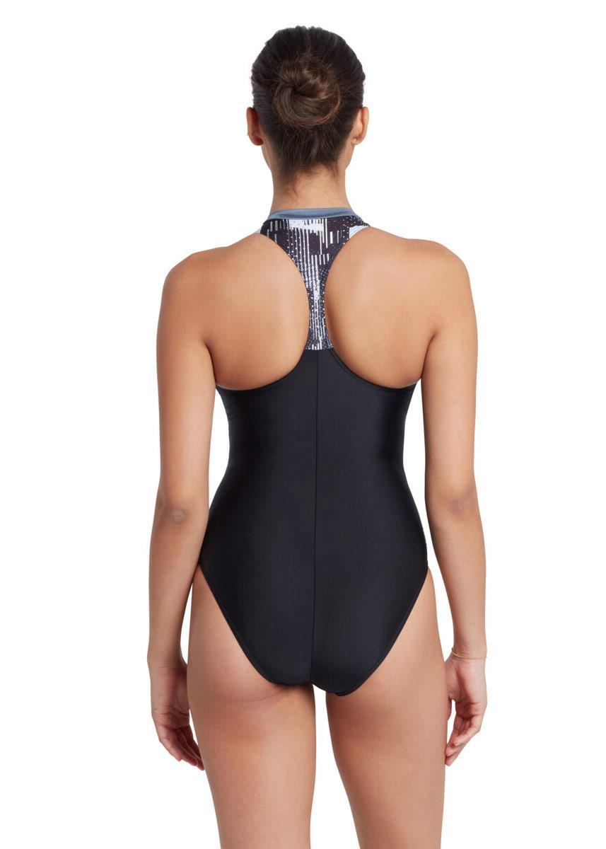 Costume da bagno Zoggs Shimmer Zip - Taglia 32 2/6