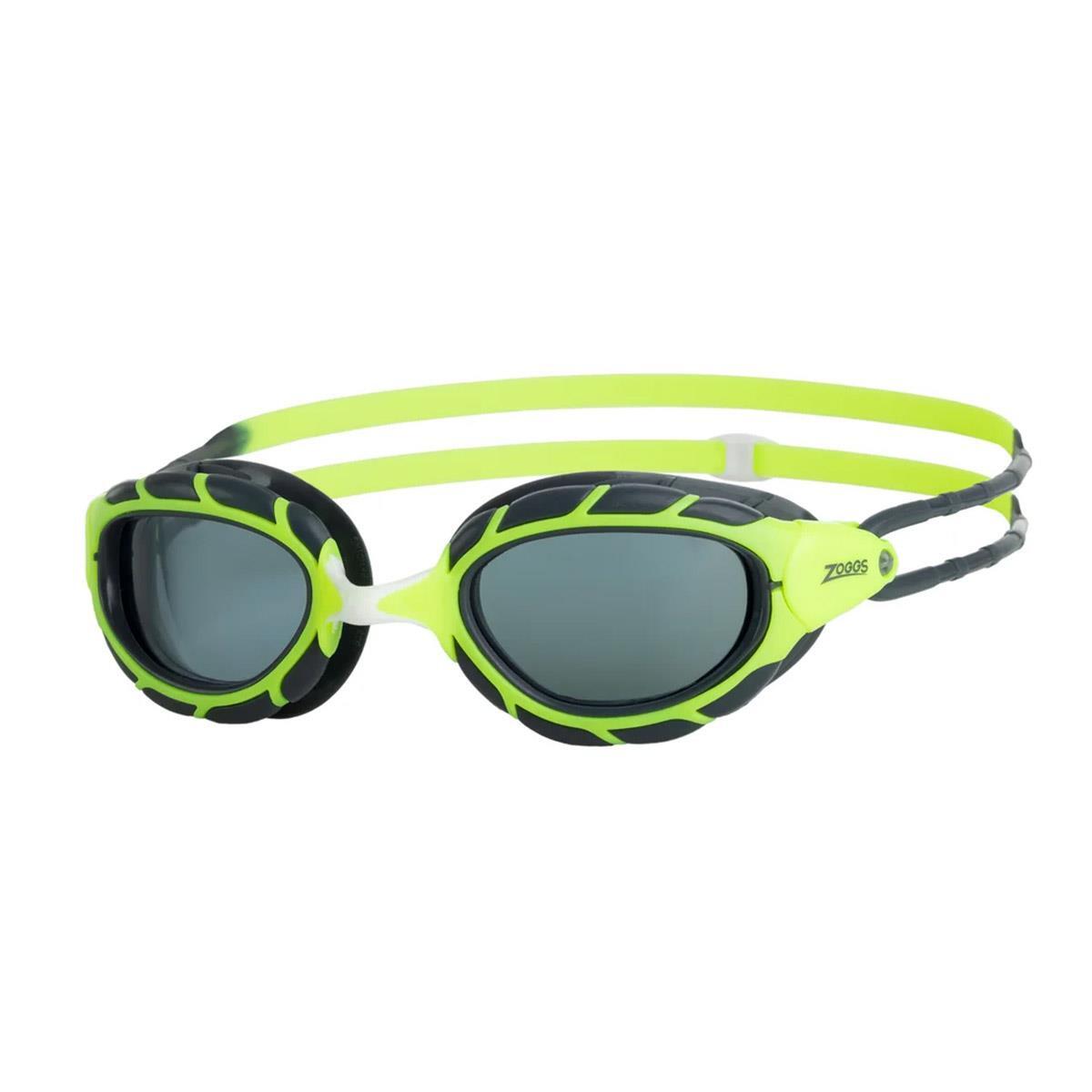 Zoggs Predator Junior Goggles - Lime Green / Smoked 1/3