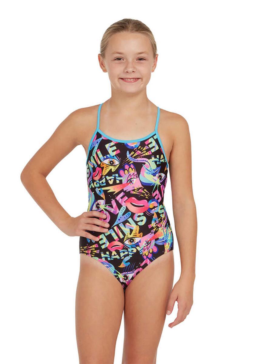 ZOGGS Zoggs Meisjes Joyful Sprintback Badpak - Maat 26